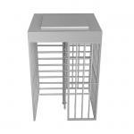 RS485 Access Control Full Height Turnstile Gate With QR Code Reader