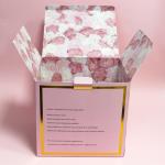 Printed Double Side Folding Carton Box For Holiday Flower Shipping for sale