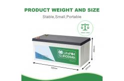 China AA Lithium Ion Rv Battery Pack Rechargeable 12.8V 200ah supplier