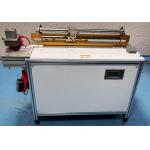 Semi Automatic Pneumatic Laser Cutting Machine MDF Grey Cardboard V Slots Grooving Machine for sale