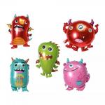 Wholesal New Cartoon Alien Little Monster Balloon Kids Gifts Toy Children's Birthday Party Decoration Foil Balloons for sale