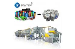 China Waste Lead Acid Lithium Ion Battery Recycling Machine Production Line Customized supplier