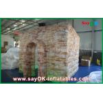 Inflatable Tent Customized Full Printing Inflatable Photo Booth , Portable Inflatable Cube House