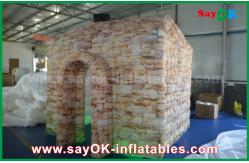 China Inflatable Tent Customized Full Printing Inflatable Photo Booth , Portable Inflatable Cube House supplier