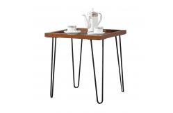 China Vanity 5L MDF Painting Living Room Coffee Table Finger Joint Teak Wood supplier