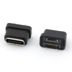 24Pin USB Type C Female Connector Vertical Type IPX8 Waterproof for sale