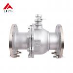 ANSI B16.34 Titanium Gr2/Gr7 PN16 Flange Ball Valve for Chemical and Power Industry (DN10-DN200) for sale