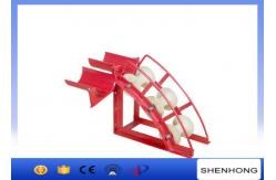 China B Series Cable Entrance Protection Pulley Roller With Three Nylon Wheels supplier