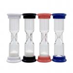 30 Second One Minute Hourglass Timer , Plastic Board Game Timer for sale