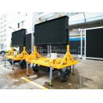 Outdoor P16 Full Color Mobile VMS Signs Advertising Video Screen for sale