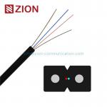 LSZH Bow Type Drop Cable GJXH Steel Wire Strength Member 2.0x3.0 for sale