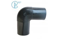 China PE100 PN16 SDR11 HDPE Fusion Fittings , HDPE 90 Degree Elbow With Welding Parameters supplier