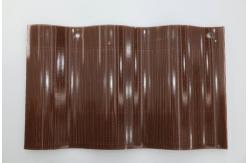 China High Efficiency Curved Solar Roof Tiles 50W BIPV Solar Power Tiles supplier