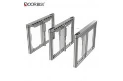 China 6 Sensors RS485 Acrylic Arm Turnstile Security Gates supplier