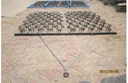 China Agricultural Drag Chain Harrow 1m-6m Width Four Wheeler Harrow supplier