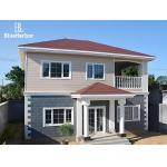 Light Gauge Prefab Steel House Custom Prefabricated Steel Villas for sale