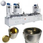 D83 Small Round Cans Empty Tin Packing Machine Automatic Flanging Seaming Integrated