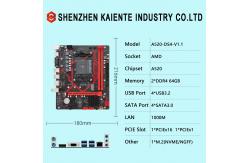 China A520 A520M M.2 Motherboard For Desktop Computer AM4 Socket  PC Mainboard supplier