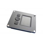 Military Touchpad With Hula Pointer EMC Ruggedized Black Panel Mount