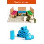 Biodegradable Compostable Roll Dog Poop Bags with Custom Gravure Printed Logo