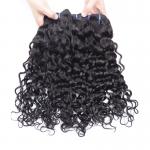 Water Wave Human Hair Weave 8-26 Inch Extension Remy Curly 1/3/4 PCS Hair Bundle for sale