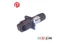 China Male Female Plug / Socket RJ45 Waterproof Connector supplier