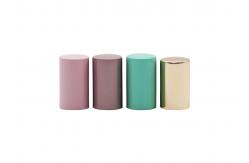 China Easy Open End Perfume Bottle Lids Cover Smooth Aluminum PP supplier