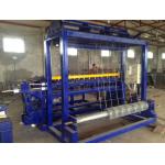 Hinged Joint Cattle Grassland Fence Machine Blue Color 2400mm Width Steel for sale