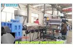 China Plastic WPC Foam Sheet Extrusion Line with 38Cr MOAIA Screw & Barrel Material supplier