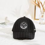 Black 50cm Embroidered Baseball Caps With Metal Buckle for sale