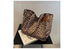 China Women Leopard Printing Eco Canvas Bags Animal Pattern Zebra Lady Tote Bags supplier