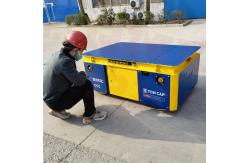 China 1 Ton Customized Trackless Transfer Trolley With Mecanum Wheel supplier
