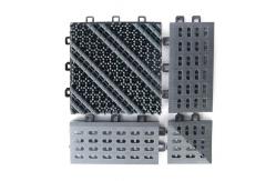 China Outside Guard Plastic Interlocking Floor Mat 150*150 Acid Fast supplier
