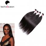 Straight black women Indian Virgin Hair Extensions 10 inch - 30 inch for sale