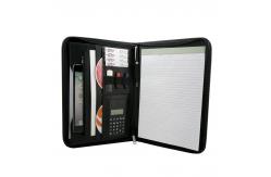 China ODM Nontoxic Business Portfolio Case , Moistureproof Leather A4 Conference Folder supplier
