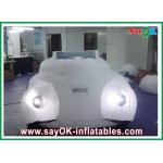 Customized Advertising Events Lenghth 3m Inflatable Car 2 Head Led Bulbs for sale