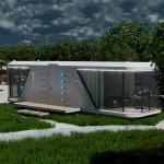 Homestay Space Capsule Mobile Hotel Intelligent Space Capsule House for sale