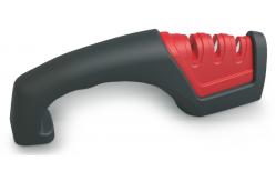 China Durable Plastic Red Knife Sharpener , Hone Knife Sharpener For Ceramic Knives supplier