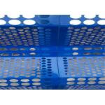 Anti - UV Windbreak Anti Dust Fence Panels Perforated Plate 0.7mm Thickness for sale