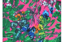 China Customized Pattern 100 Polyester Fabric Non Harmful Dust And Waste Created supplier