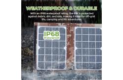 China OEM Suitcase Portable Solar Panel For Mobile Phone Lightweight supplier
