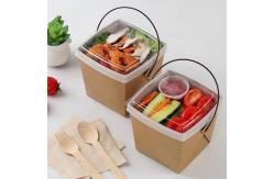 China Customized Disposable Takeaway Packaging Boxes Cup Shaped Noodle Packaging Boxes supplier
