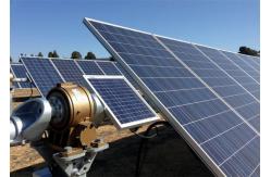 China Easy Installation Single Axis Solar Tracker For Panels Structure supplier