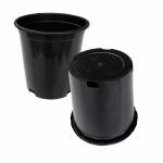 Durable Large 165mm Diameter Hard  Plastic Flower Pots 17cm Height for sale