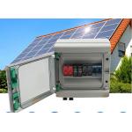 15A Solar PV Combiner Box Circuit Breaker 2 Strings Plastic 550VDC Solar Panel for sale