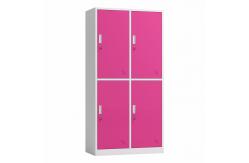 China Office 4 Door Storage Locker Lockable Metal Cabinet With Keys supplier