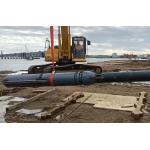 450mm 260kw Vibroflotation Compaction Pile Driver Enhancing Seismic Capacity