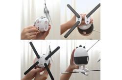 China Interactive Funny Vocalize Cat Teaser Toy With Butterfly Electric Automatic Rotating supplier