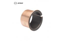 China Maintenance Free Metal Plain Bearing Bronze Back PTFE Composite Bushing DU supplier