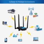 4G LTE Industrial Router 300Mbps 2X 10 / 100 / 1000Mbps RJ45 Ports for sale